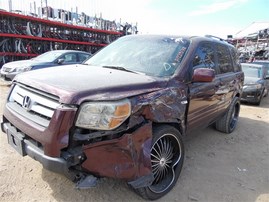 2007 Honda Pilot EX-L Purple 3.5L AT 2WD #A22578